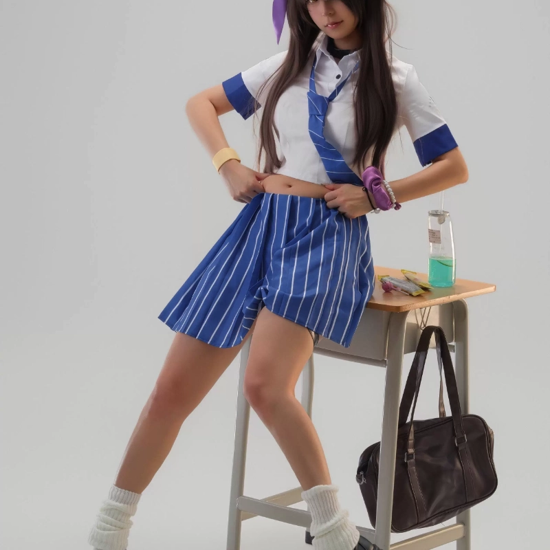 Womens Blazer - Naga Cosplay Kostüm JK Üniforma Donanma