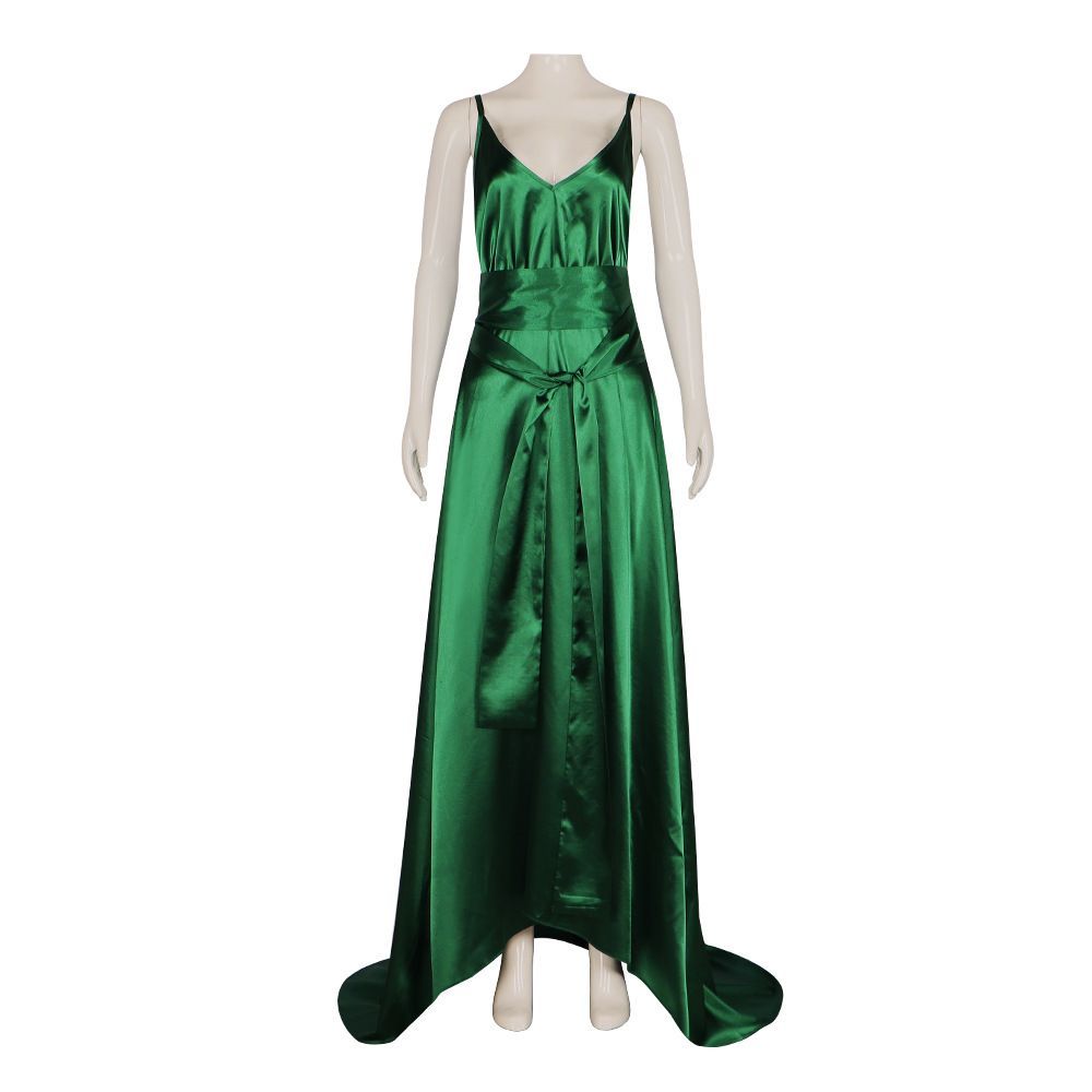 Zümrüt Yeşili Saten İçlikli El - Evening Gown incelemesi ve fiyatı
