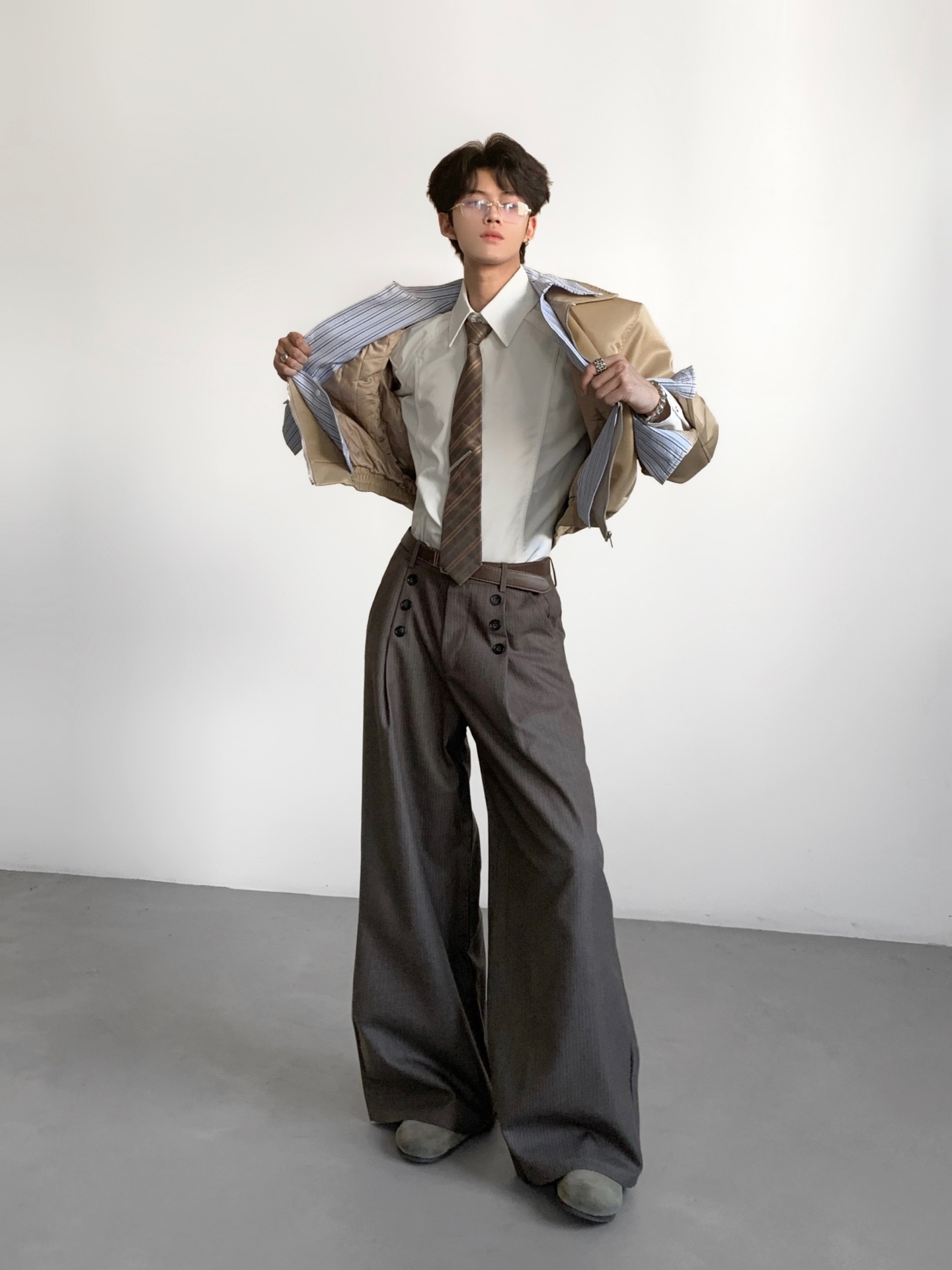 Ace Tailors Erkek Rahat Çizgil - Tailored Trouser Wide incelemesi ve fiyatı