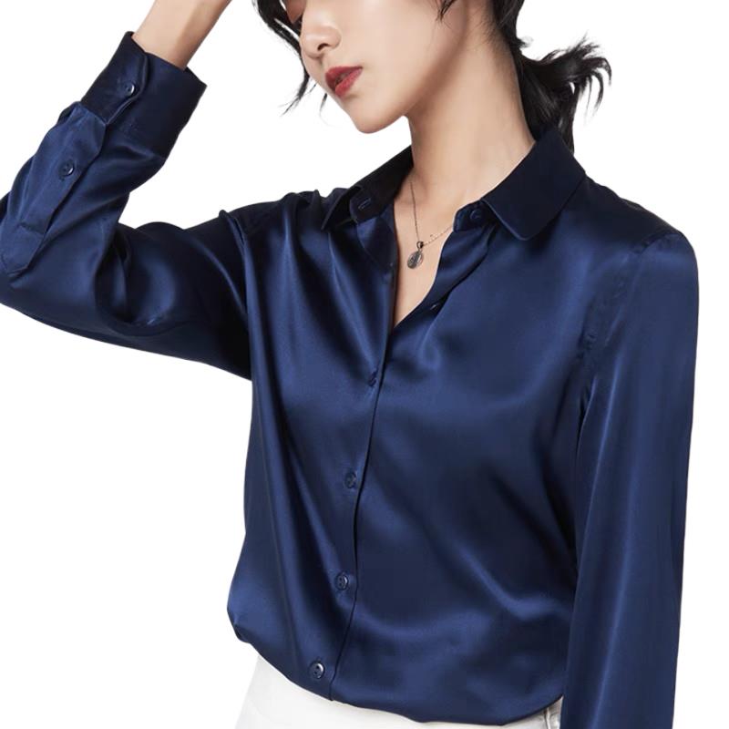 Zarif Saten Uzun Kollu Bluzlar - Silk Blouse incelemesi ve fiyatı