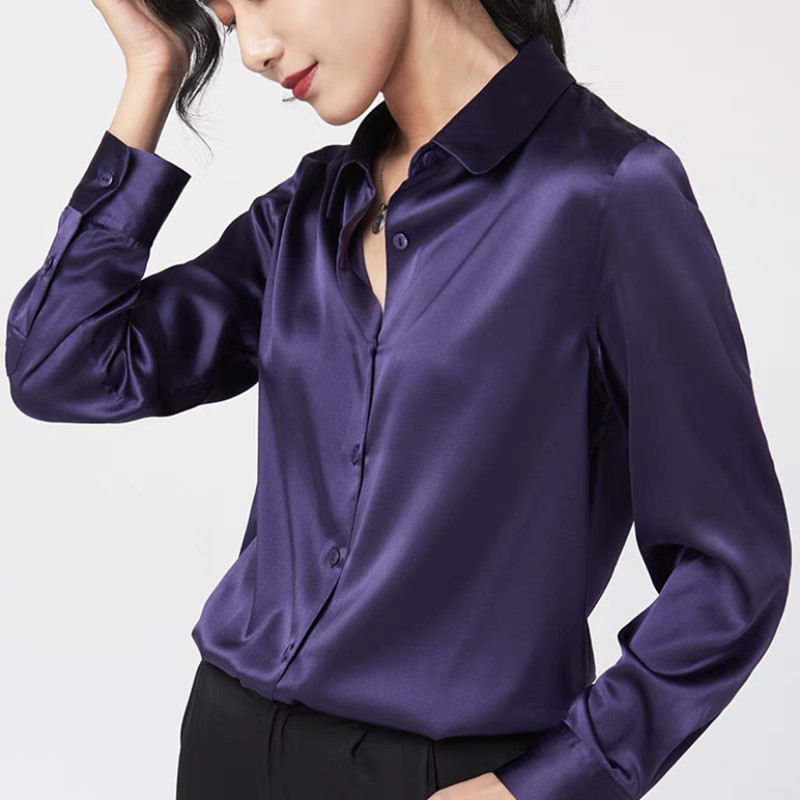 Zarif Saten Uzun Kollu Bluzlar - Silk Blouse incelemesi ve fiyatı