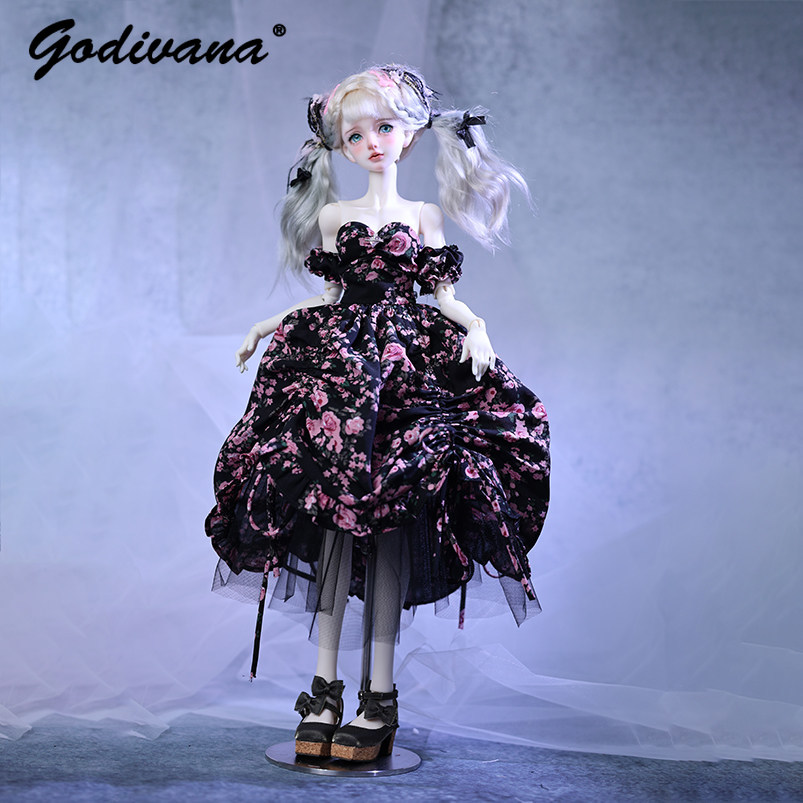1/4 BJD Bebek Elbisesi, Siyah  - Midi Dress incelemesi ve fiyatı