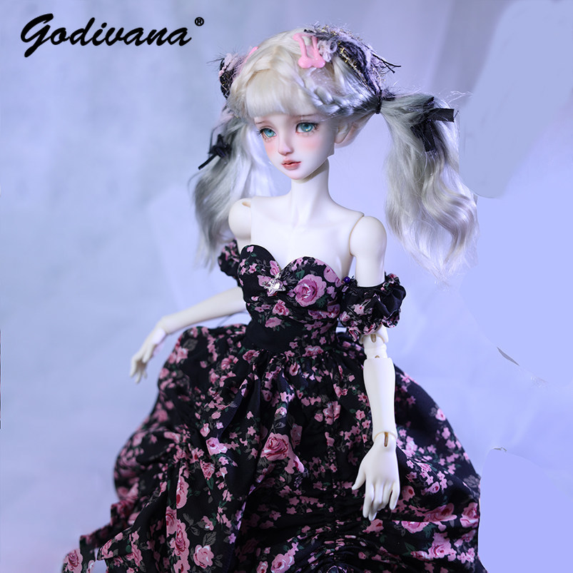 1/4 BJD Bebek Elbisesi, Siyah  - Midi Dress incelemesi ve fiyatı