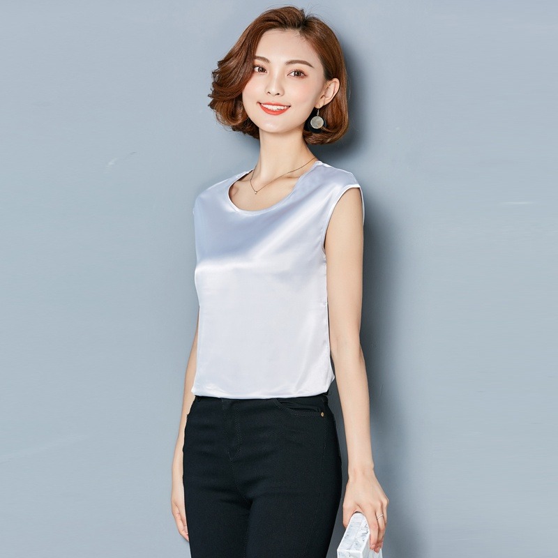 Seksi ipek yelek kadın kolsuz  - Silk Blouse incelemesi ve fiyatı